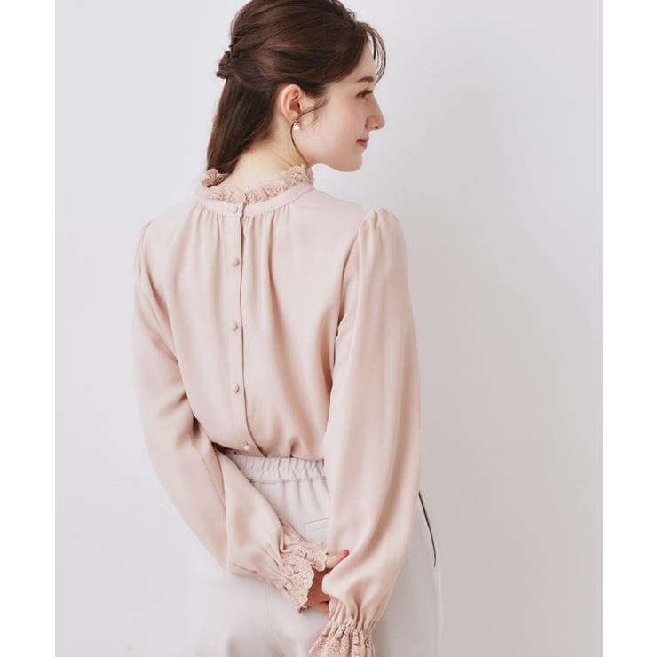 【2WAY・ハレの日・通勤】エンブロレースブラウス | Couture brooch | 詳細画像62 