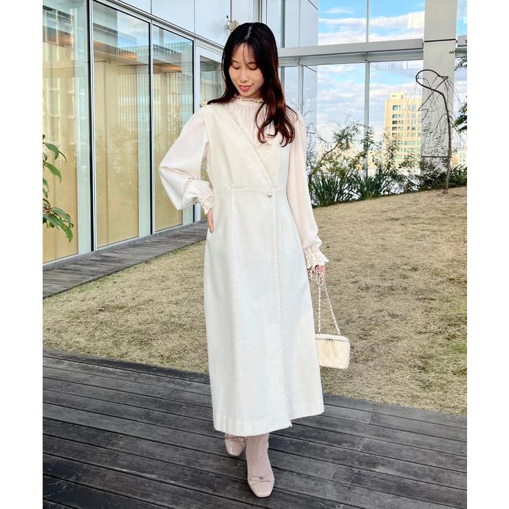 【2WAY・ハレの日・通勤】エンブロレースブラウス | Couture brooch | 詳細画像21 