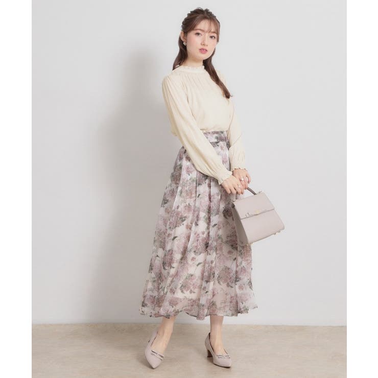 【前後2WAY・洗える】RTピケ リボン ブラウス | Couture brooch | 詳細画像2 