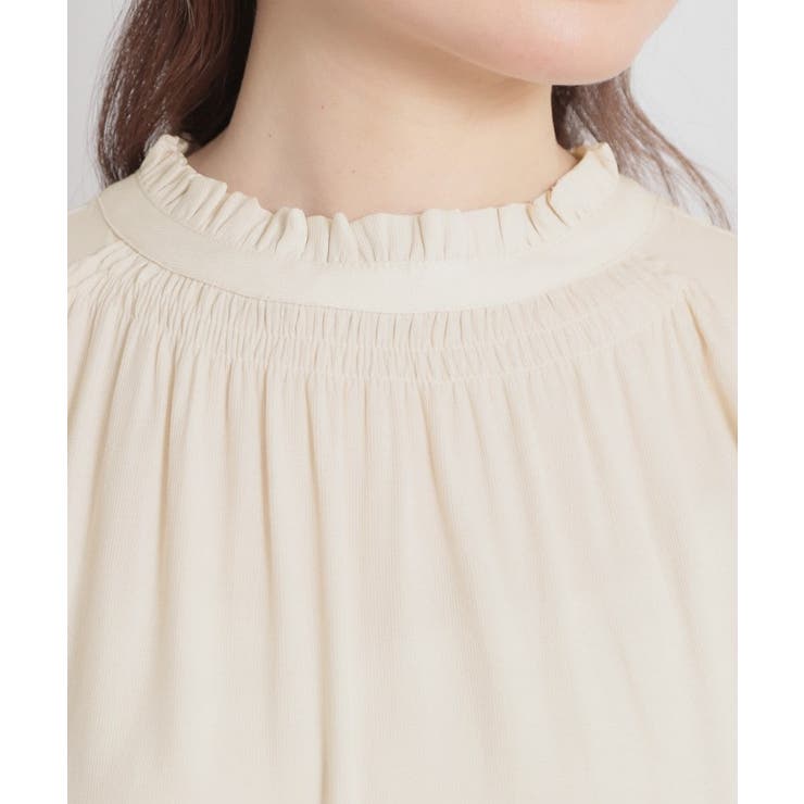 【前後2WAY・洗える】RTピケ リボン ブラウス | Couture brooch | 詳細画像31 