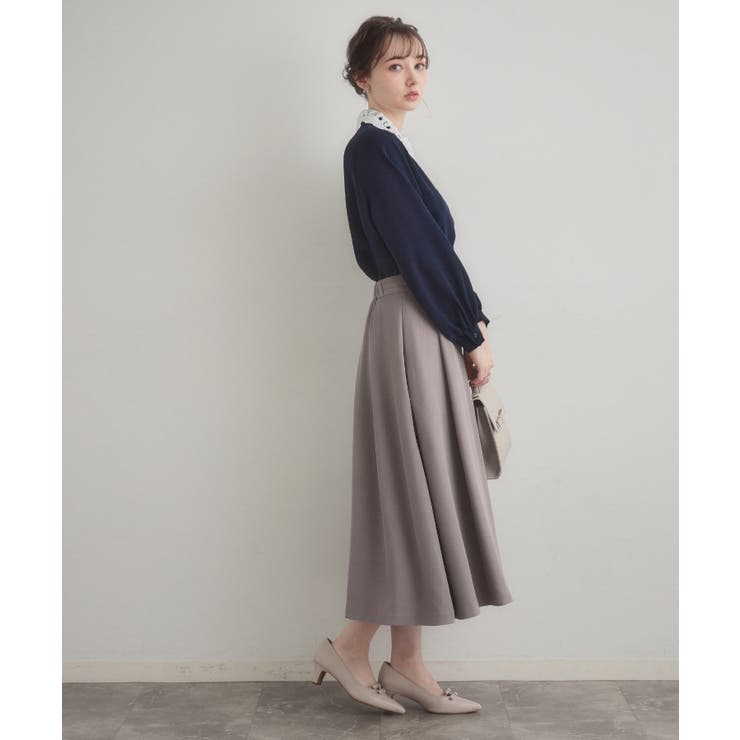 レース衿ジョーゼットブラウス | Couture brooch | 詳細画像12 