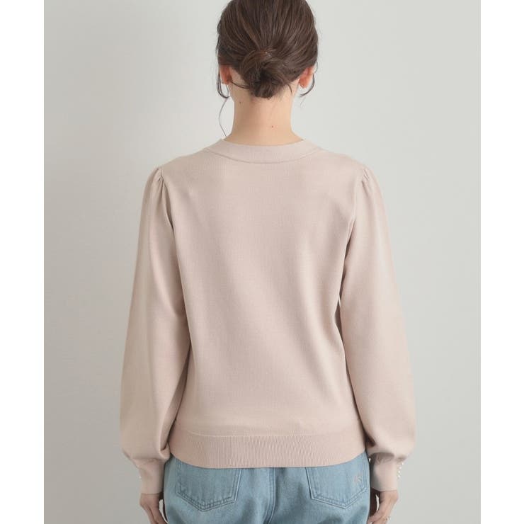 【洗える・着映え】オーガンジーリボンタイ ニット | Couture brooch | 詳細画像41 