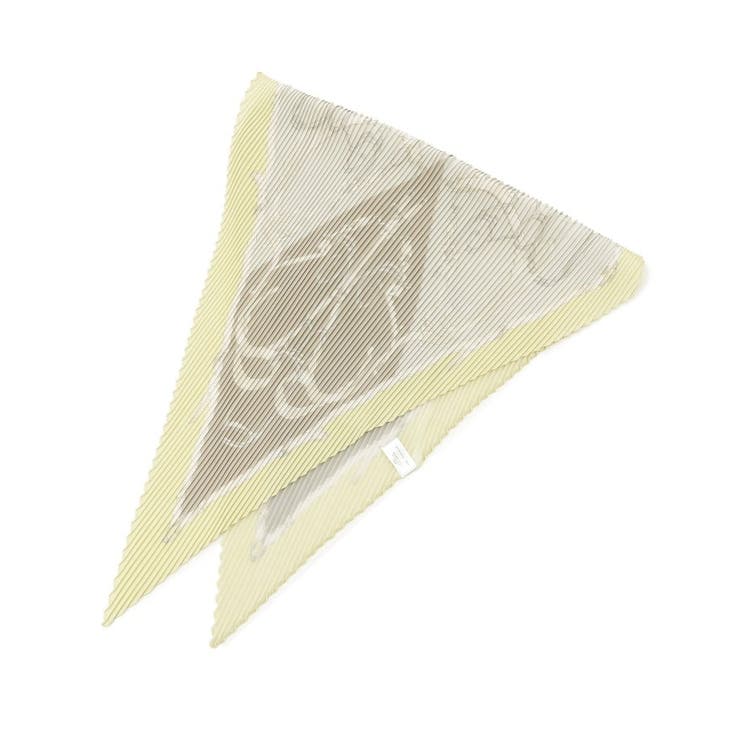 ライトイエロー(030) | ベルト柄スカーフ | Couture brooch