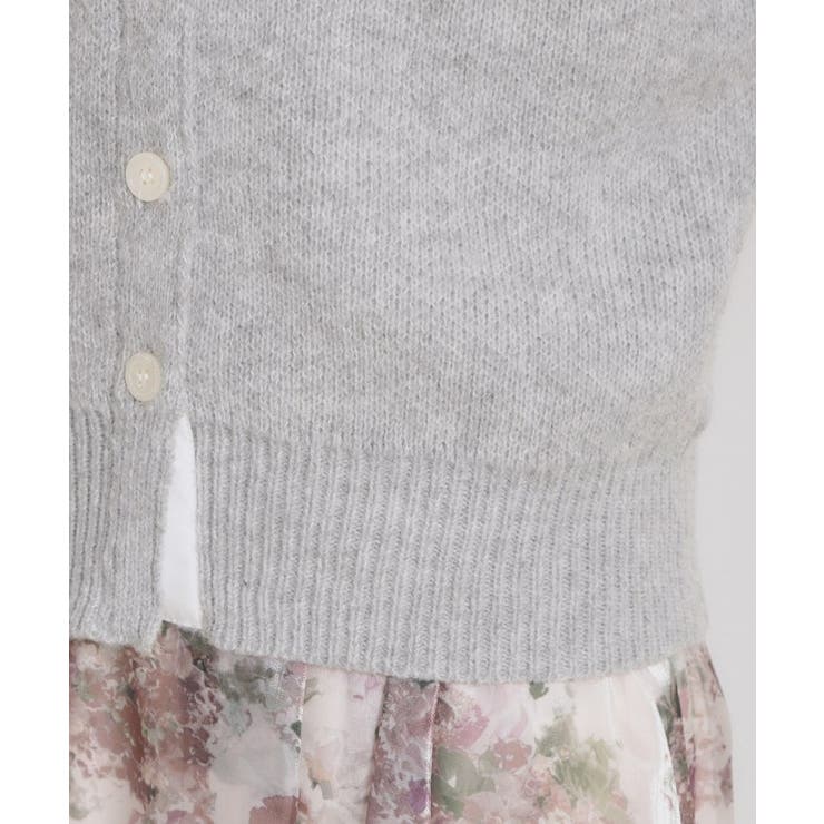 シャツレイヤード風カーディガン | Couture brooch | 詳細画像28 