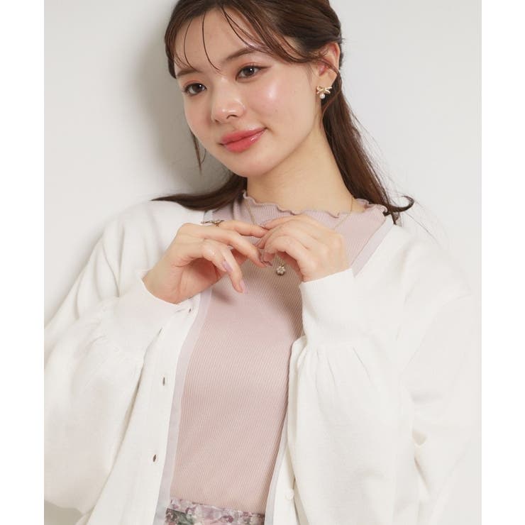 シアードッキングカーディガン | Couture brooch | 詳細画像1 