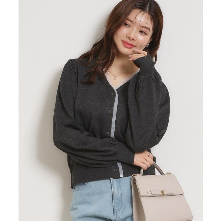 シアードッキングカーディガン | Couture brooch | 詳細画像17 