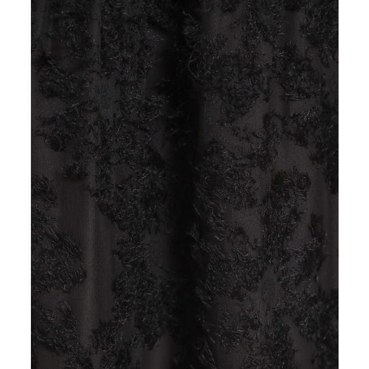 ティアードフラワーモチーフロングスカート | Couture brooch | 詳細画像14 