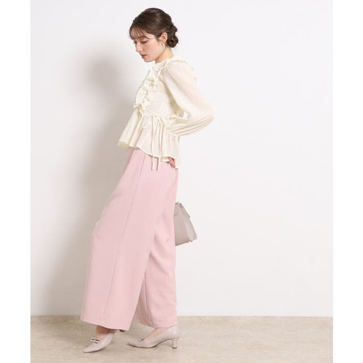 シアーシャーリングブラウス | Couture brooch | 詳細画像5 