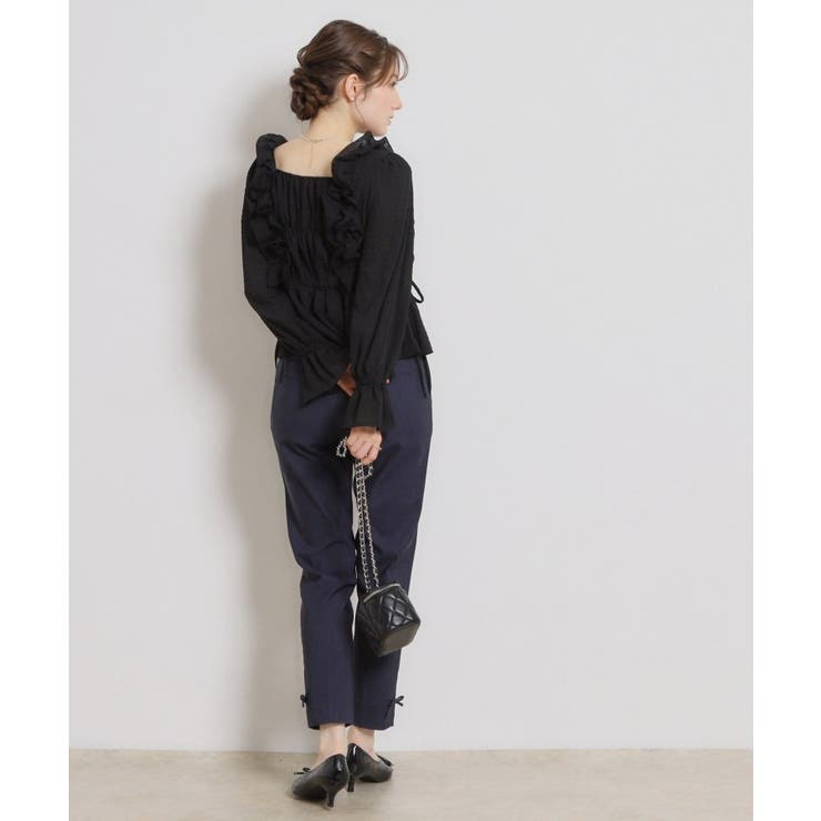 シアーシャーリングブラウス | Couture brooch | 詳細画像12 