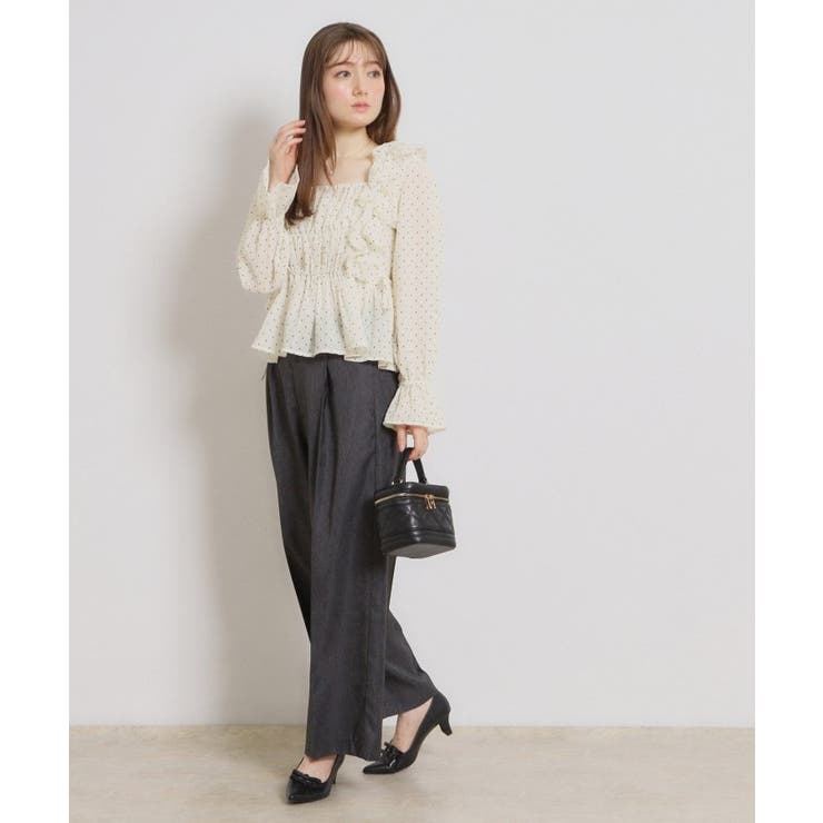 シアーシャーリングブラウス | Couture brooch | 詳細画像18 