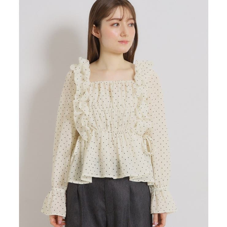 シアーシャーリングブラウス | Couture brooch | 詳細画像22 