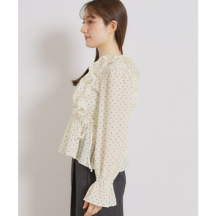 シアーシャーリングブラウス | Couture brooch | 詳細画像23 