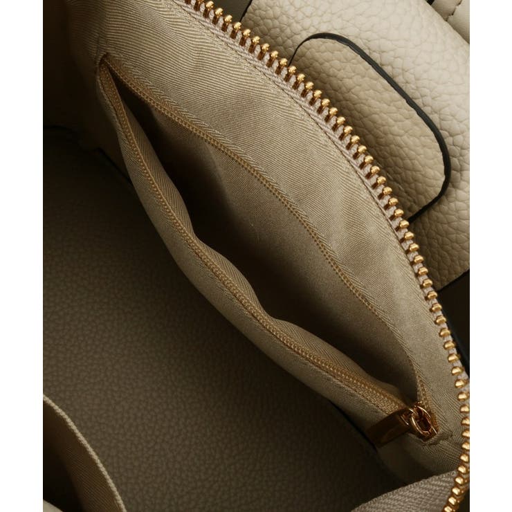 2wayレザー調ハンドバッグ | Couture brooch | 詳細画像17 