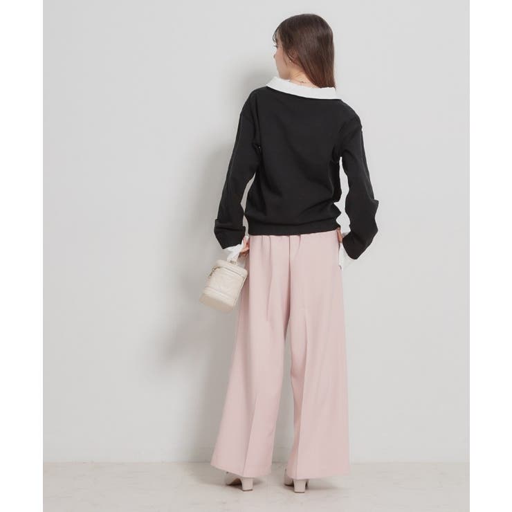 布帛ドッキングプルオーバー | Couture brooch | 詳細画像13 