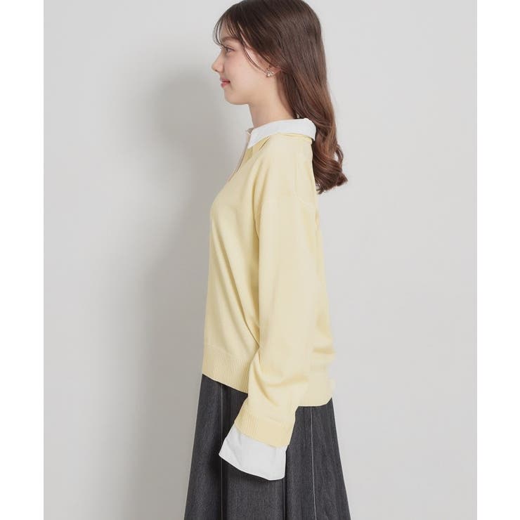 布帛ドッキングプルオーバー | Couture brooch | 詳細画像23 