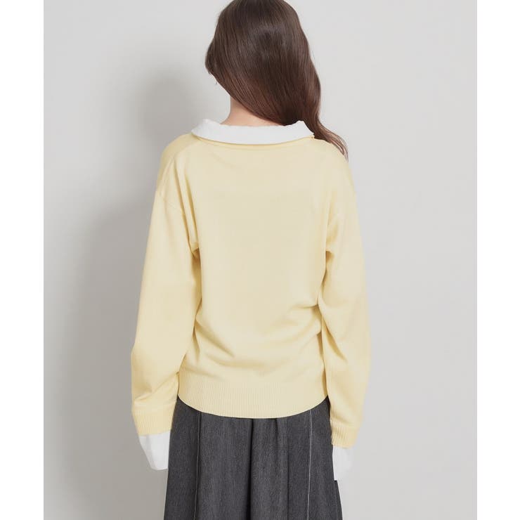 布帛ドッキングプルオーバー | Couture brooch | 詳細画像24 