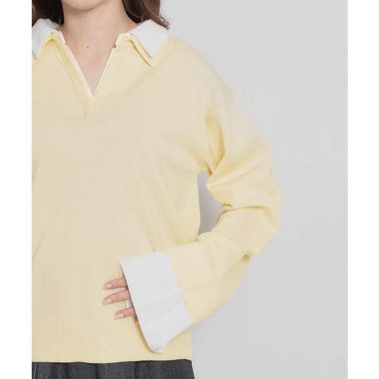 布帛ドッキングプルオーバー | Couture brooch | 詳細画像26 