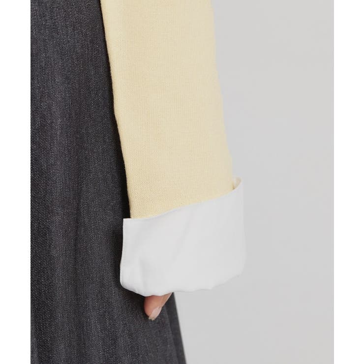 布帛ドッキングプルオーバー | Couture brooch | 詳細画像27 