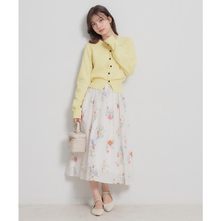 クロスボタンカーディガン | Couture brooch | 詳細画像12 