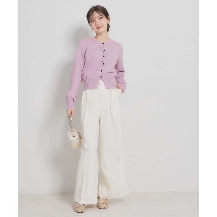 クロスボタンカーディガン | Couture brooch | 詳細画像19 