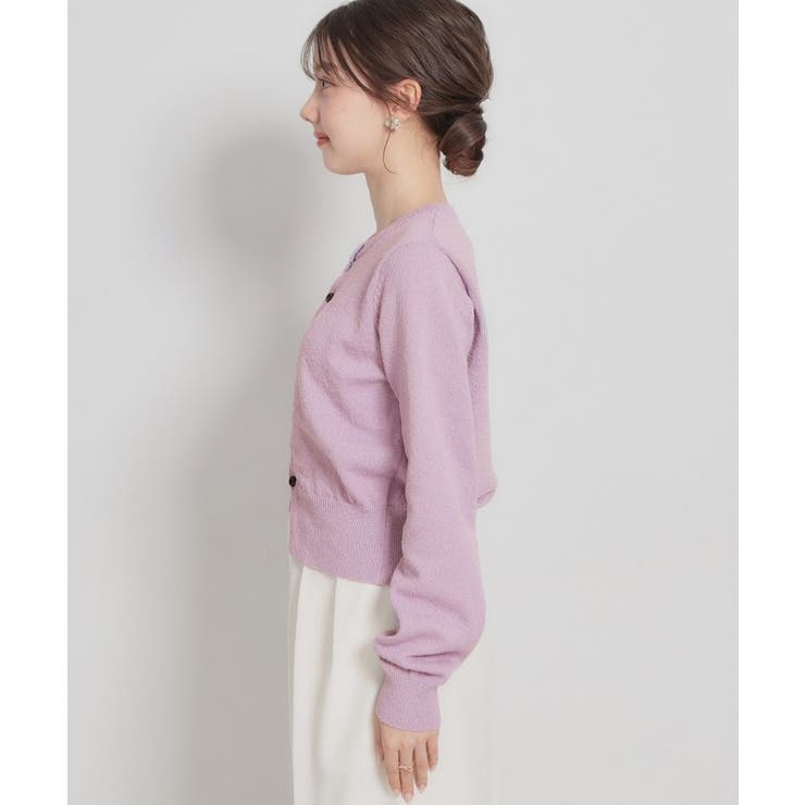 クロスボタンカーディガン | Couture brooch | 詳細画像23 