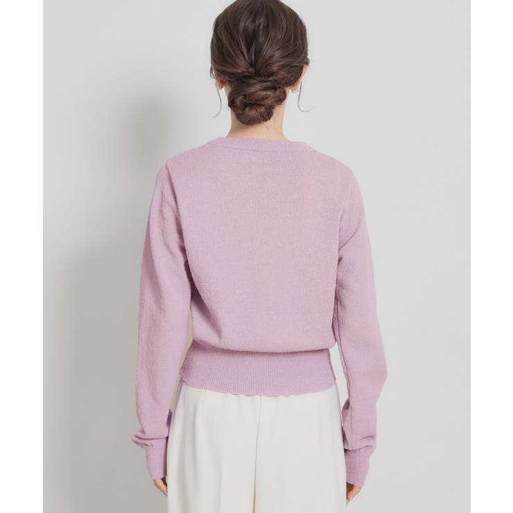 クロスボタンカーディガン | Couture brooch | 詳細画像24 