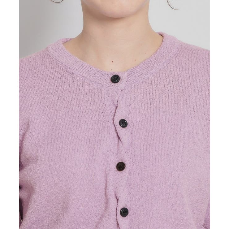 クロスボタンカーディガン | Couture brooch | 詳細画像25 