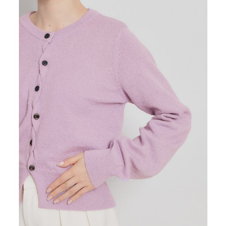 クロスボタンカーディガン | Couture brooch | 詳細画像26 