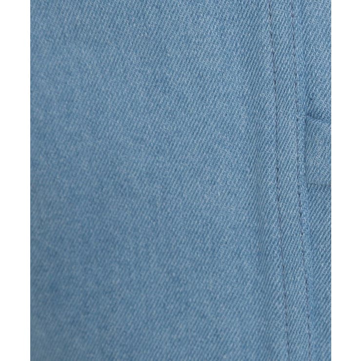 【洗える・綿100％】パール調ボタン デニムジャケット | Couture brooch | 詳細画像22 