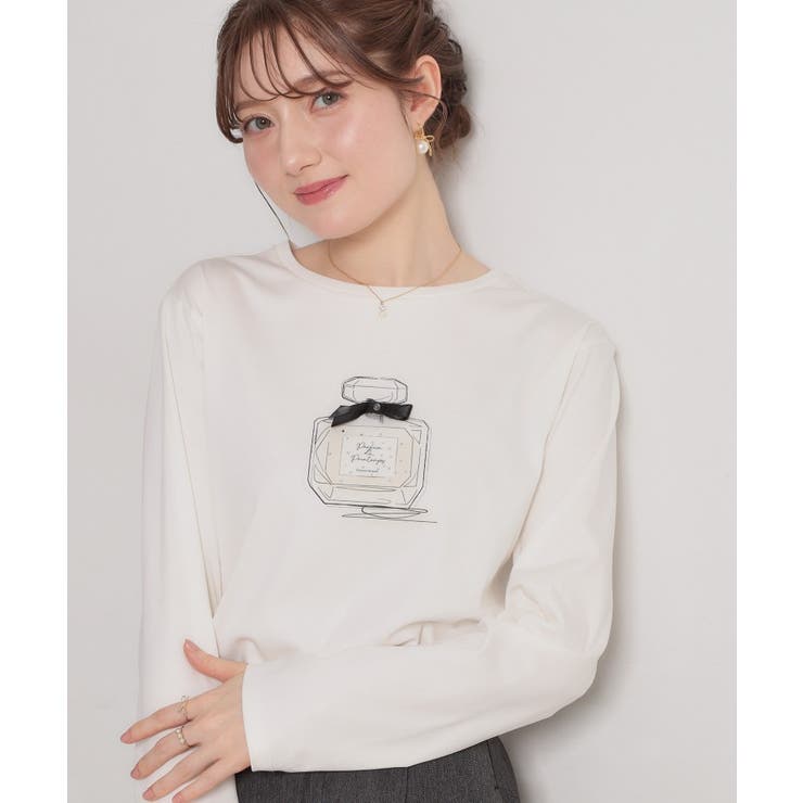 【綿100％・洗える】パリジェンヌ プリントTシャツ | Couture brooch | 詳細画像16 