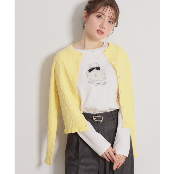 【綿100％・洗える】パリジェンヌ プリントTシャツ | Couture brooch | 詳細画像14 