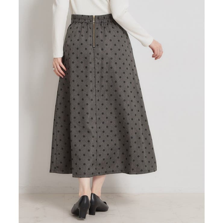 デニムライクドットスカート | Couture brooch | 詳細画像3 