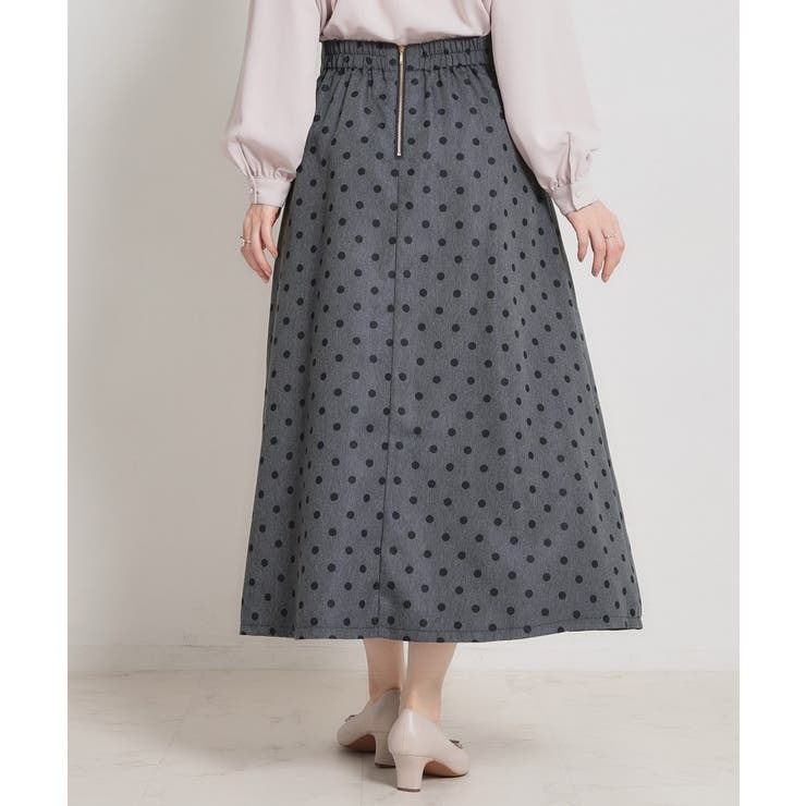 デニムライクドットスカート | Couture brooch | 詳細画像10 