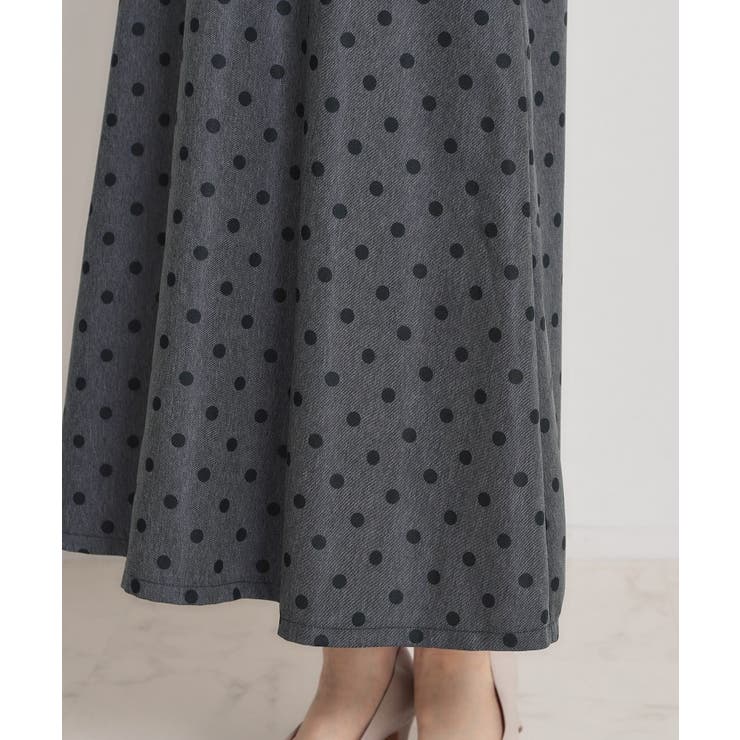 デニムライクドットスカート | Couture brooch | 詳細画像20 