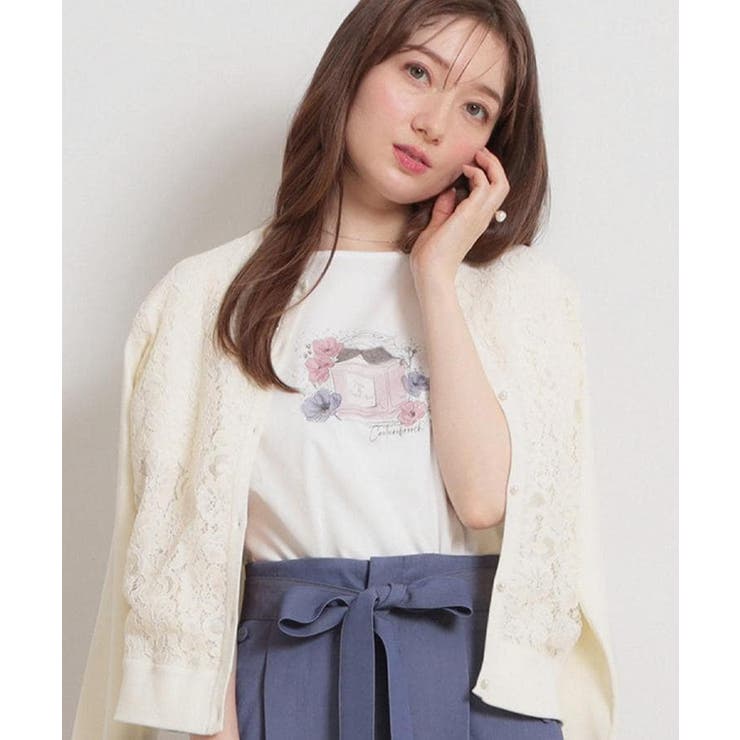 【接触冷感・UVカット】パフュームプリントTシャツ | Couture brooch | 詳細画像9 