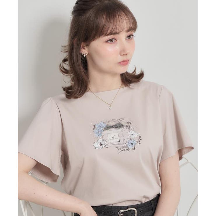 【接触冷感・UVカット】パフュームプリントTシャツ | Couture brooch | 詳細画像34 