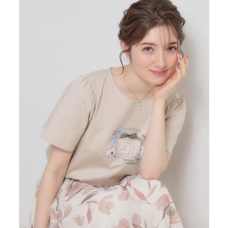 【接触冷感・UVカット】パフュームプリントTシャツ | Couture brooch | 詳細画像30 