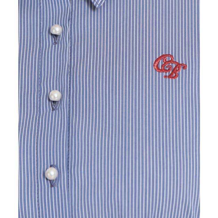 【洗える】ロゴエンブロ シャツワンピース | Couture brooch | 詳細画像40 