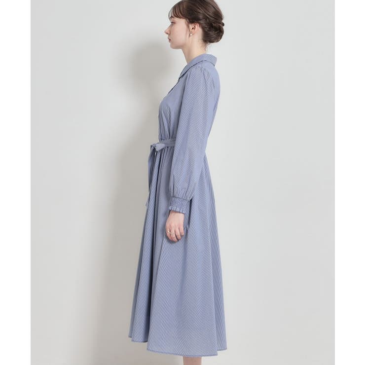 【洗える】ロゴエンブロ シャツワンピース | Couture brooch | 詳細画像42 