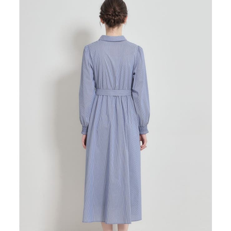 【洗える】ロゴエンブロ シャツワンピース | Couture brooch | 詳細画像43 