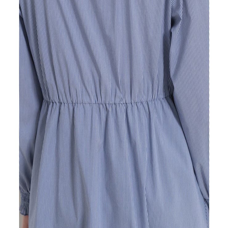 【洗える】ロゴエンブロ シャツワンピース | Couture brooch | 詳細画像49 