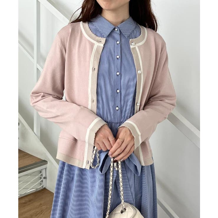 【洗える】ロゴエンブロ シャツワンピース | Couture brooch | 詳細画像37 