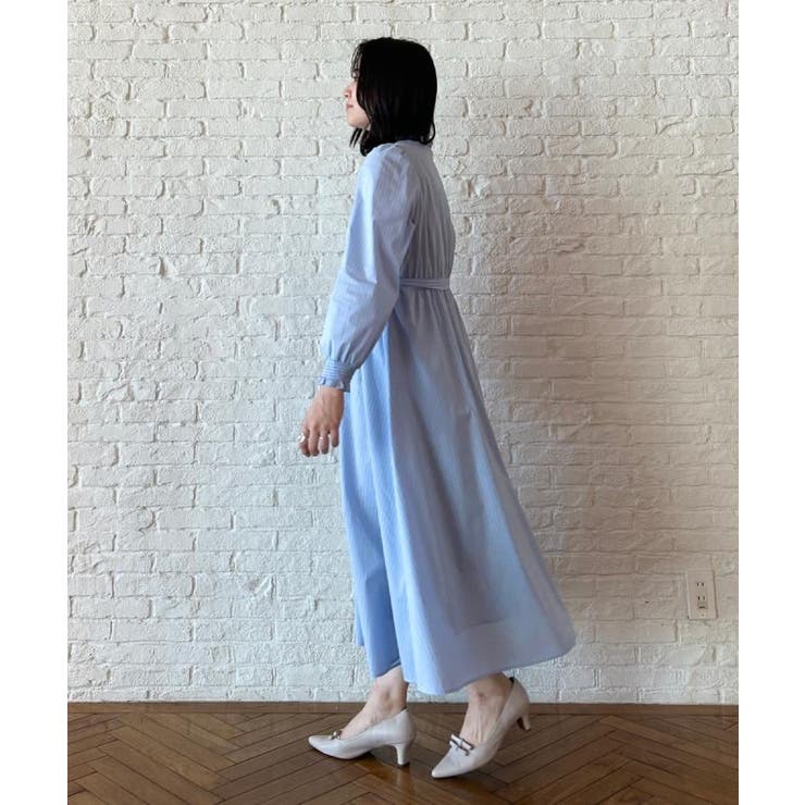 【洗える】ロゴエンブロ シャツワンピース | Couture brooch | 詳細画像24 