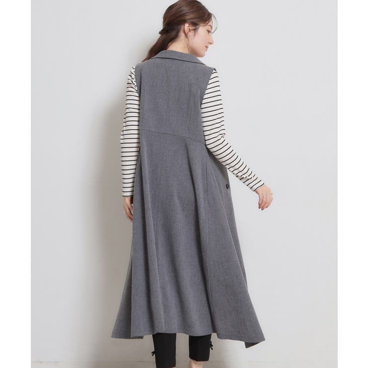 【通勤】リネンライク ジレにもなるジャンスカ | Couture brooch | 詳細画像8 