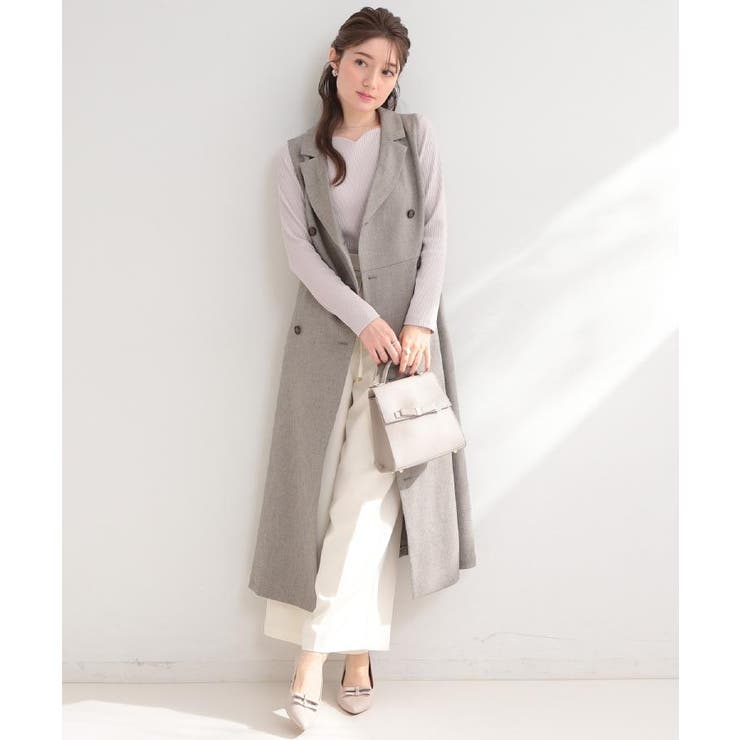 【通勤】リネンライク ジレにもなるジャンスカ | Couture brooch | 詳細画像16 