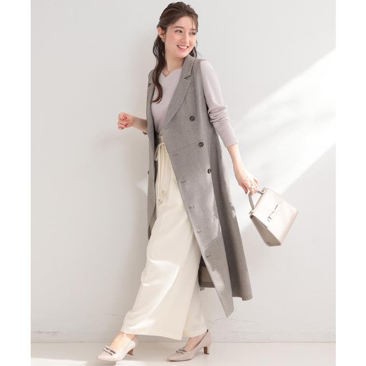 【通勤】リネンライク ジレにもなるジャンスカ | Couture brooch | 詳細画像17 