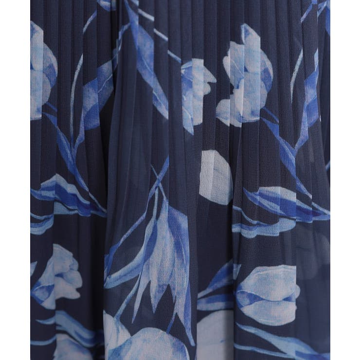 【洗える・着映え】チューリップ柄 ワンピース | Couture brooch | 詳細画像26 