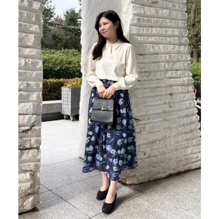 【洗える】チューリップ柄スカート | Couture brooch | 詳細画像20 