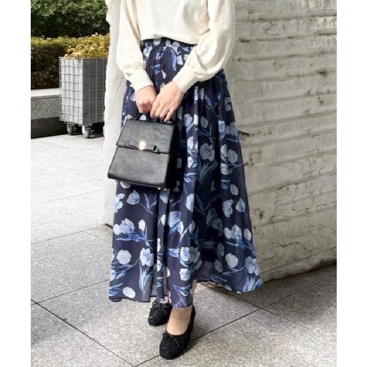 【洗える】チューリップ柄スカート | Couture brooch | 詳細画像23 