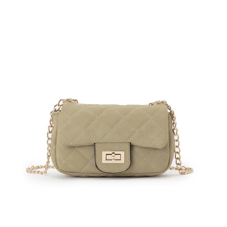 スエード調ミニショルダーバッグ | Couture brooch | 詳細画像5 